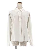 Gathered Ribbon Blouse