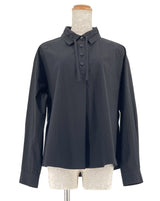 Gathered Ribbon Blouse