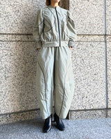 ラインアクセントコクーンパンツ