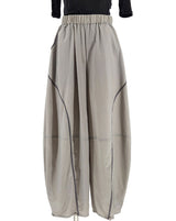 ラインアクセントコクーンパンツ