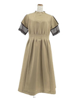 ウェストタックワンピース