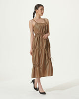 DRAWSTRING DESIGN DRESS