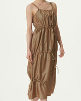 DRAWSTRING DESIGN DRESS