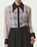 SHEAR BLOCK PLAID SHIRT