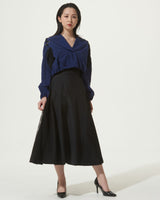 MESH LAYERED NYLON SKIRT