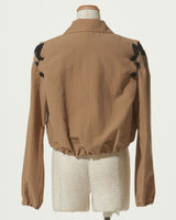 CHIFFON RIBBON 2WAY JACKET