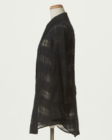 SHEAR BLOCK PLAID SHIRT