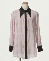 SHEAR BLOCK PLAID SHIRT