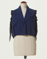 CHIFFON RIBBON VEST