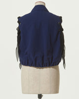 CHIFFON RIBBON VEST