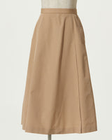 GLOSS GRAN BOX PLEATS SKIRT