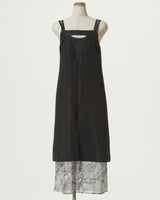 CHAMBRAY LAYERED DRESS