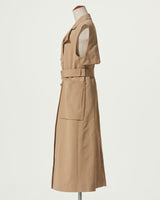 VEST TRENCH GROSGRAIN DRESS COAT