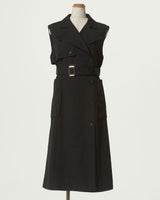 VEST TRENCH GROSGRAIN DRESS COAT