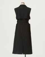 VEST TRENCH GROSGRAIN DRESS COAT