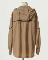 FOODED PIPING JACKET