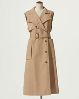VEST TRENCH GROSGRAIN DRESS COAT