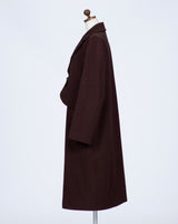 “STRATUM” Belted Wool Long Coat