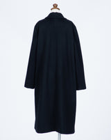 “STRATUM” Belted Wool Long Coat