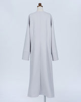 Everyday No Collar Long Coat