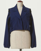 CHIFFON RIBBON 2WAY JACKET