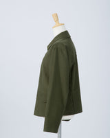 “Stratum” Suède Zip-up Jacket