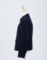 “Stratum” Suède Zip-up Jacket