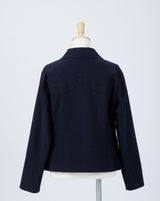 “Stratum” Suède Zip-up Jacket