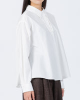 Gathered Ribbon Blouse