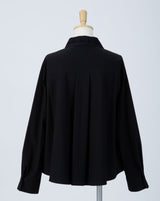 Gathered Ribbon Blouse