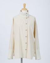 Accent Rib Asymmetry Shirt