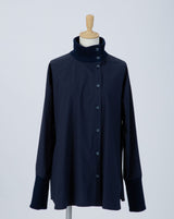 Accent Rib Asymmetry Shirt