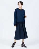 Handsome Tweed Fringe Pullover