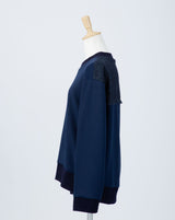 Handsome Tweed Fringe Pullover