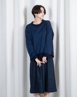 Handsome Tweed Fringe Pullover