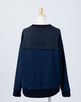 Handsome Tweed Fringe Pullover