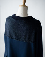 Handsome Tweed Fringe Pullover