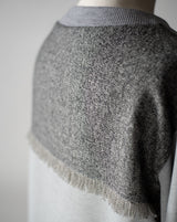 Handsome Tweed Fringe Pullover