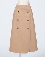 “Sprezzatura” Trench Like Skirt