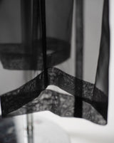 Layered Style Half Transparent Pants