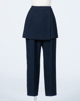 Skirt Layered Light Tweed Pants