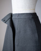 Skirt Layered Light Tweed Pants