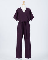 “Stratum” V-neck Jumpsuit