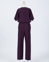 “Stratum” V-neck Jumpsuit