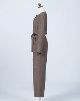 Handsome Tweed Jumpsuit