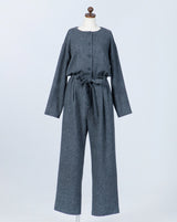 Handsome Tweed Jumpsuit