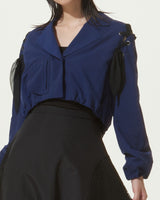 CHIFFON RIBBON 2WAY JACKET