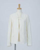 Collarless Magnet Jacket