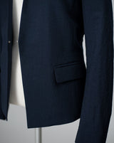 Collarless Magnet Jacket