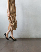 DRAWSTRING DESIGN DRESS